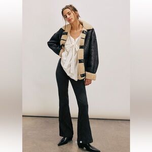 Free People Sweet Saloon Flare Pants NWT